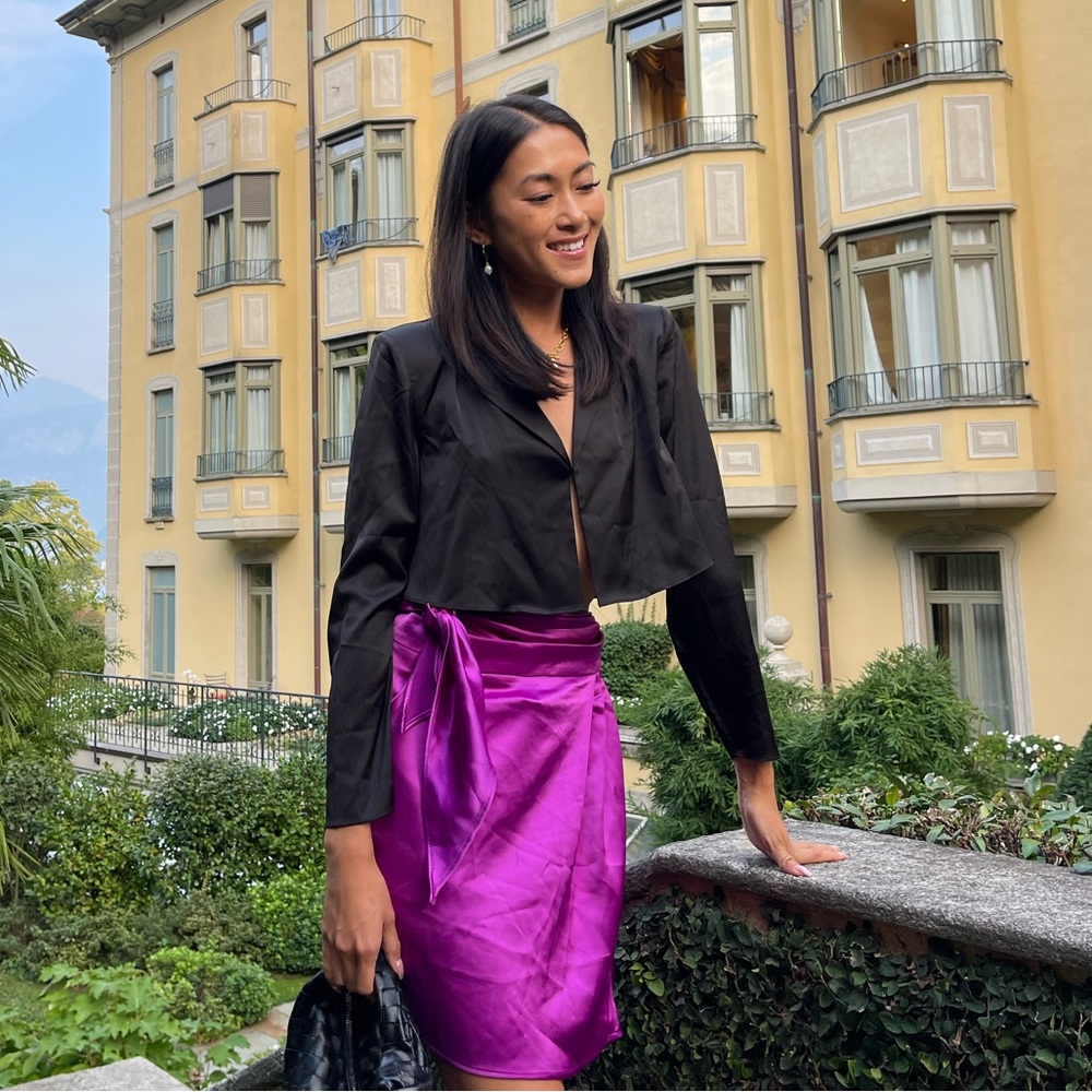 LACADEMIE LEONA BLOUSE IN BLACK